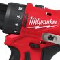 Milwaukee M12 BLDDRC-202C Perceuse, Visseuse 12V Brushless 2x2.0Ah (4933499686)