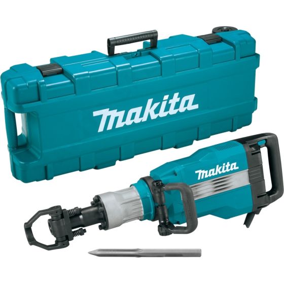 Makita HM1502 Marteau-piqueur 48,5J Hexa 28,6mm 1850W AVT avec coffret de transport