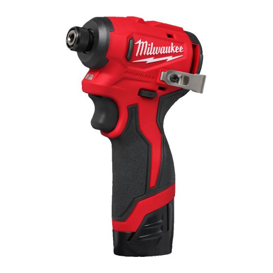 Milwaukee M12 BLIDRC-202C Visseuse à choc compact 12V 2x2.0Ah (4933499690)