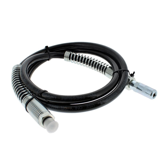 Milwaukee Flexible 120cm avec raccord d'accouplement pour pompe à graisse 18V M18 GG (4931435858)