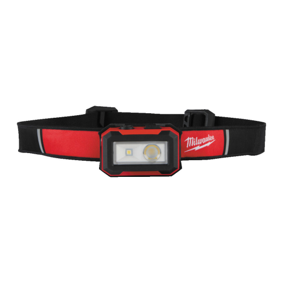 Milwaukee IR HL450 Lampe frontal LED rechargeable USB (4933478587)