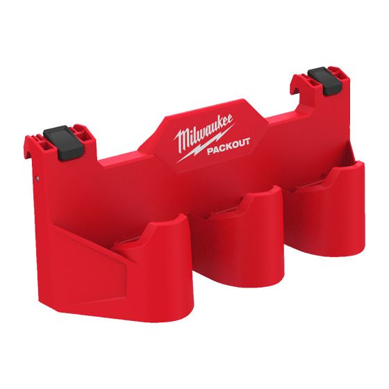 Milwaukee Support de batterie M12 latéral Packout (4932498646)