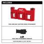 Milwaukee Support de batterie M18 latéral Packout (4932498645)