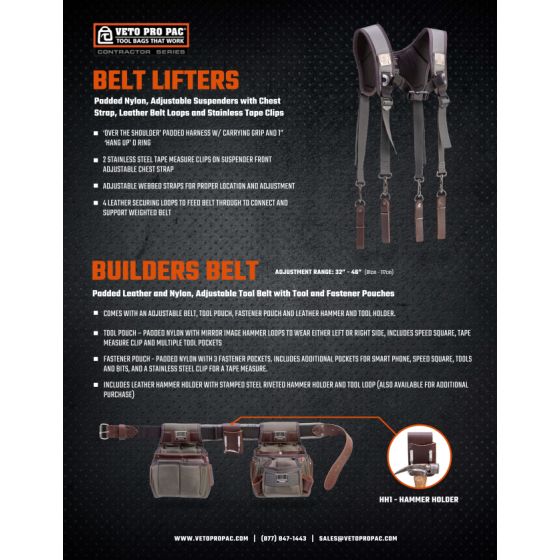 Veto Pro Pac Bretelle réglabe et rembourrée Veto BT-LT (AX3569)