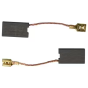 Hikoki - Hitachi Paire de Charbons pour meuleuse d'angle ø180 ou ø230mm G18SW2, G23ST, G23SW2 (999093)