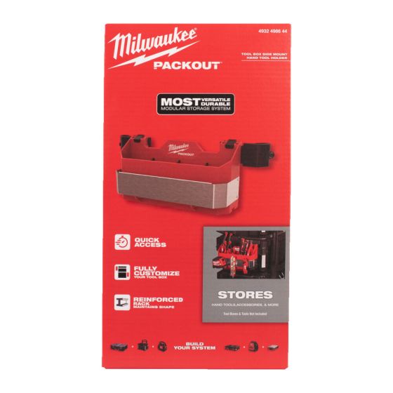 Milwaukee Support latéral pour outils à main Packout (4932498644)