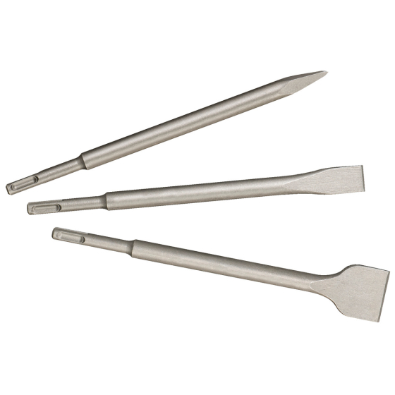 Metabo Set de 3 burins SDS-Plus "classic" (628412000)