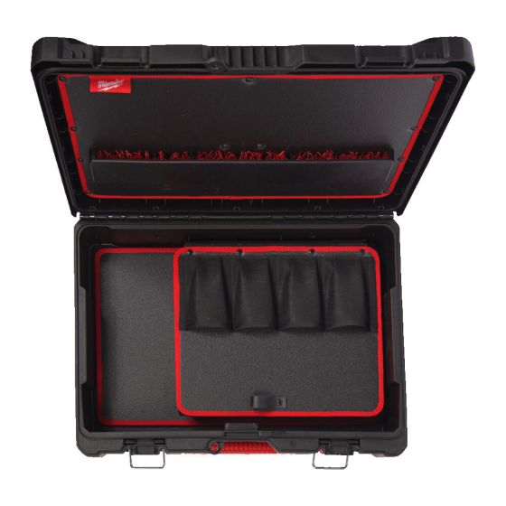 Milwaukee Boite à outils Packout pour électricien (4932499703)