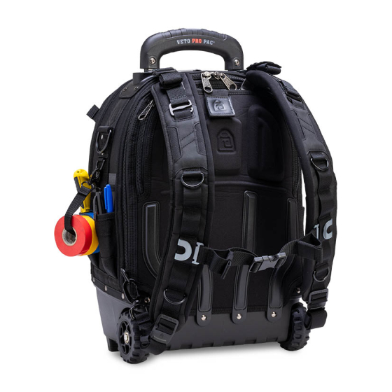 Veto Pro Pac Sac à dos outils avec roulettes Veto Tech Pac Wheeler Blackout (VPP10874)