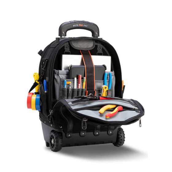 Veto Pro Pac Sac à dos outils avec roulettes Veto Tech Pac Wheeler Blackout (VPP10874)