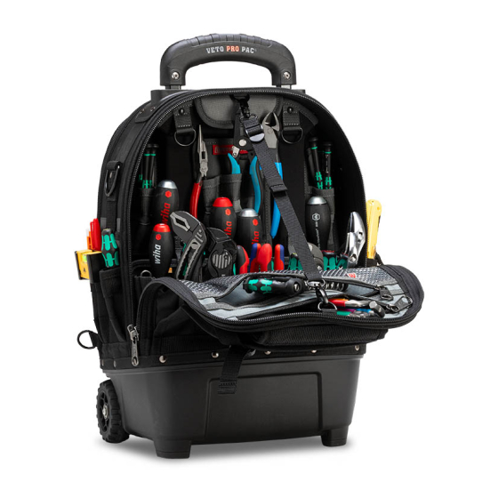Veto Pro Pac Sac à dos outils avec roulettes Veto Tech Pac Wheeler Blackout (VPP10874)