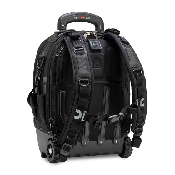 Veto Pro Pac Sac à dos outils avec roulettes Veto Tech Pac Wheeler Blackout (VPP10874)