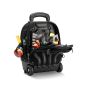 Veto Pro Pac Sac à dos à outils avec roulettes Veto Tech Pac MC Wheeler Blackout (AX3582)