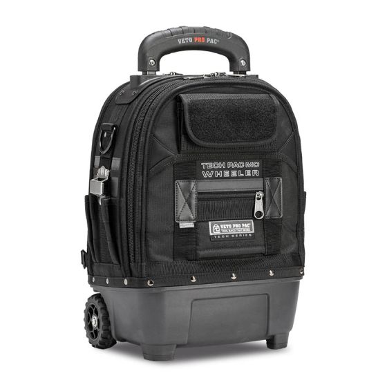 Veto Pro Pac Sac à dos à outils avec roulettes Veto Tech Pac MC Wheeler Blackout (AX3582)