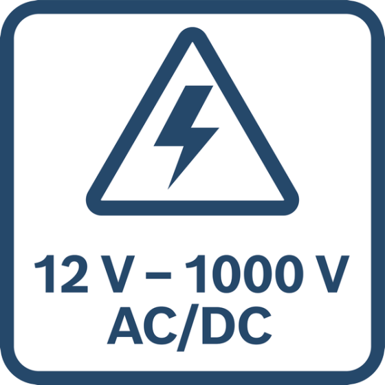 Bosch GVT 1000-15 Testeur de tension 1000V (0601077800)