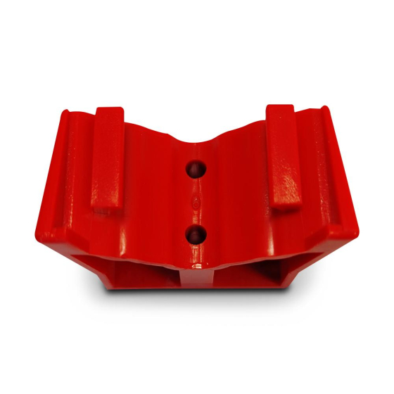 StealthMounts Supports de batteries Milwaukee 12v 6-pack ROUGE BM-MW12-RED-6