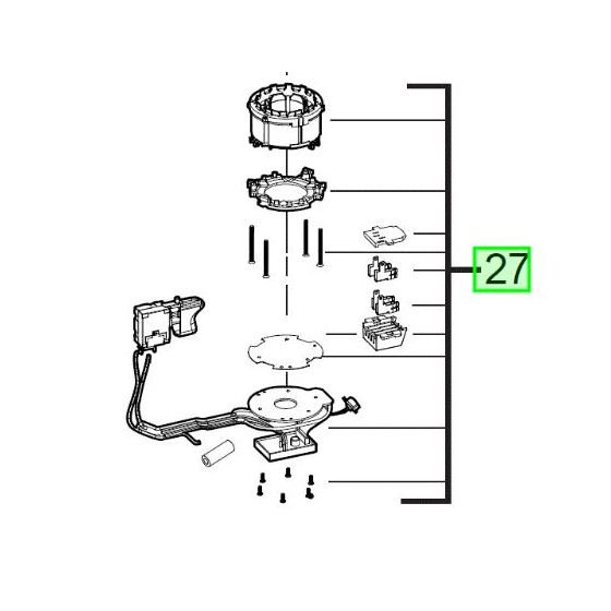 Milwaukee Kit Interrupteur perforateur 28V M28CHPX (4931448976)
