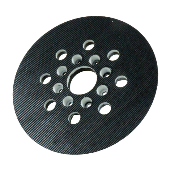 Bosch Plateau de Ponçage ø125mm pour ponceuse EasyOrbit 18V-10 & UniversalOrbit 18V-20 (1617S020K5) Bosch Plateau de Ponçage ø125mm pour ponceuse EasyOrbit 18V-10 & UniversalOrbit 18V-20 (1617S020K5)