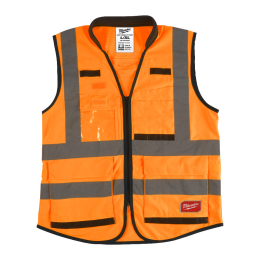 Milwaukee Gilet Haute visibilité premium Orange (M/L/2XL)
