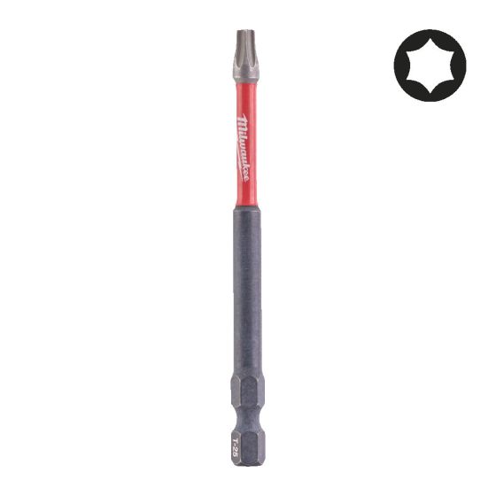 Milwaukee Embout Torx 25 de Vissage Shockwave 90mm 4932430883