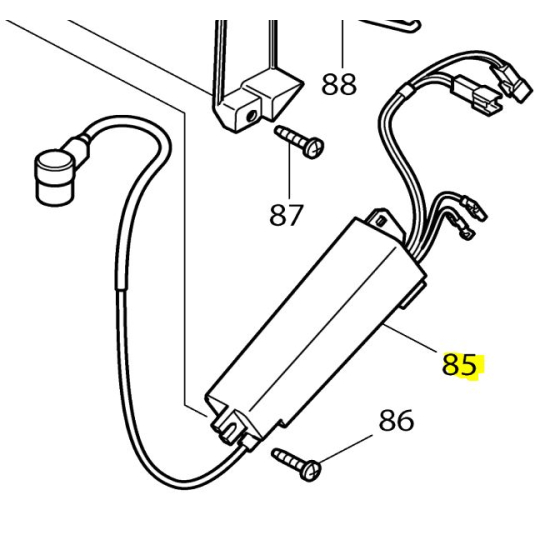Makita Unité d'étincelles pour cloueur à gaz GN900 (620158-5)
