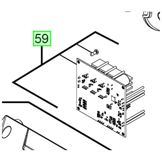 Milwaukee Carte électronique pour compresseur d'air M18FAC (4931483447)