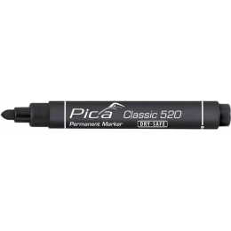 Pica CLASSIC 520 Marqueurs permanent à pointe ogive NOIR 520/46
