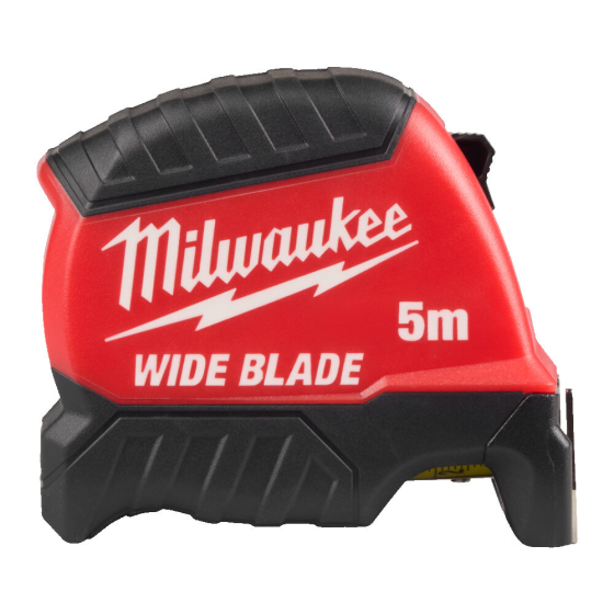 Milwaukee Mètre à ruban large prémium 5m (4932499203)