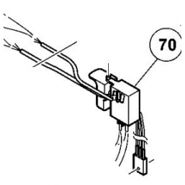 Hitachi 319811 Interrupteur, Variateur DV24DV