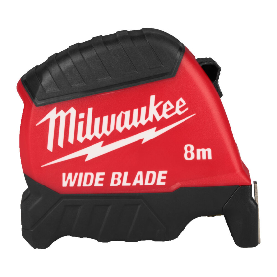 Milwaukee Mètre à ruban large premium 8m (4932499205)