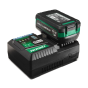Hikoki UC36YSL2 Kit de 2 Batteries Multi Volt 36V 8.0Ah BSL3640MVT avec Chargeur 12Ah UC36YSL2