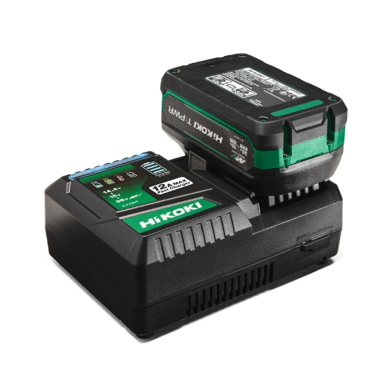 Hikoki UC36YSL2 Kit de 2 Batteries Multi Volt 36V 8.0Ah BSL3640MVT avec Chargeur 12Ah UC36YSL2