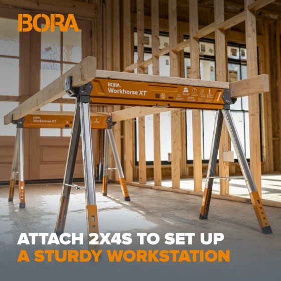 Bora Paire de tréteaux Workhorse XT (PM-3360T) Bora Paire de tréteaux Workhorse XT (PM-3360T)