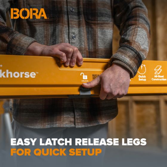 Bora Paire de tréteaux Workhorse XT (PM-3360T) Bora Paire de tréteaux Workhorse XT (PM-3360T)
