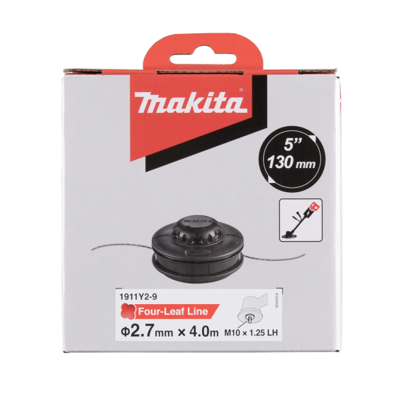 Makita Têtes à fil M10x1.25 LH Tap & Go pour coupe bordure (1911Y2-9) Makita Têtes à fil M10x1.25 LH Tap & Go pour coupe bordure (1911Y2-9)