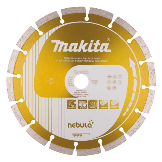 Makita Disque diamant ø230mm NEBULA pour béton B-54025