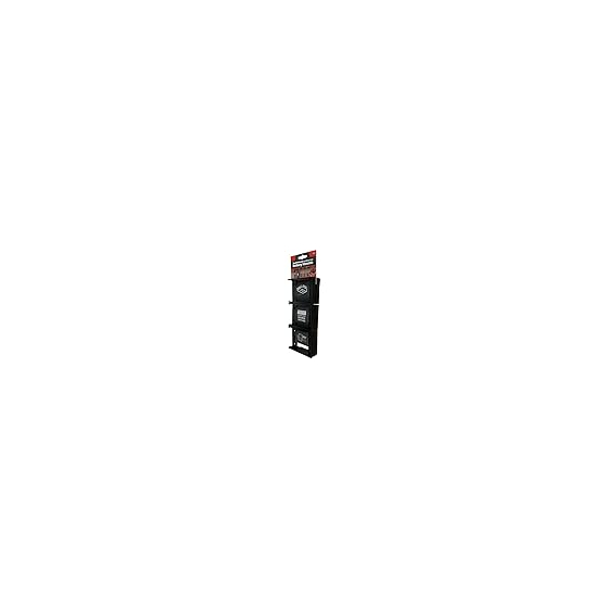 StealthMounts Supports de batteries Hilti 22V 6-pack Noir BM-HT22-BLK-6