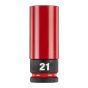Milwaukee Douille à choc ø21mm - 1/2" pour roues alliages (4932493373)