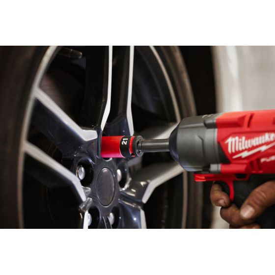 Milwaukee Douille à choc ø21mm - 1/2" pour roues alliages (4932493373) Milwaukee Douille à choc ø21mm - 1/2" pour roues alliages (4932493373)