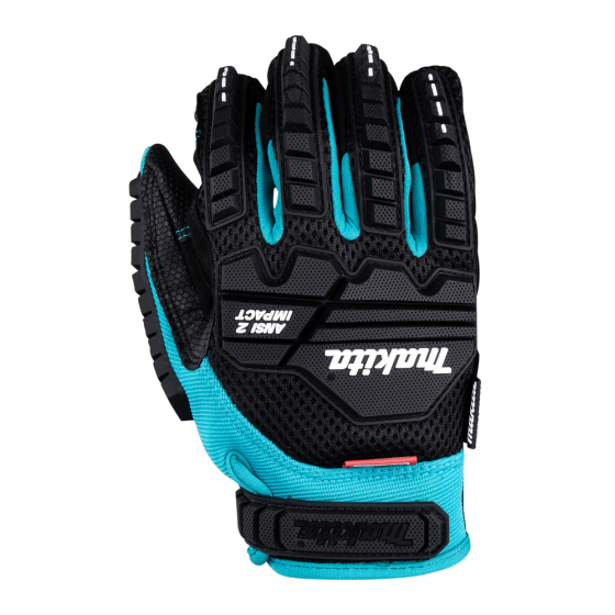 Makita Gants de protection et de démolition Anti-choc (M/L/XL/XXL)