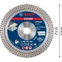 Bosch Disque diamant à tronçonner ø76mm (2608902391)