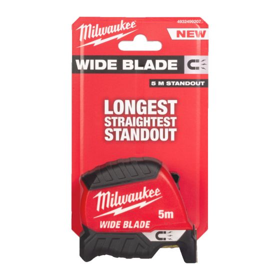 Milwaukee Mètre à ruban large magnétique prémium 5m (4932499207)