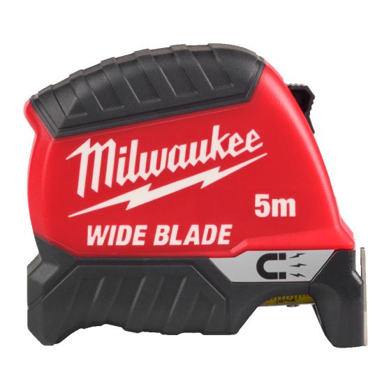 Milwaukee Mètre à ruban large magnétique prémium 5m (4932499207)