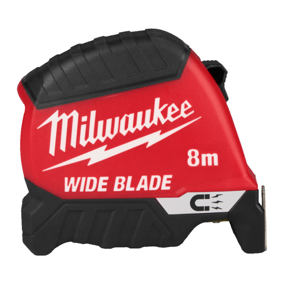 Milwaukee Mètre à ruban large magnétique premium 8m (4932499209)