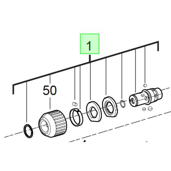 Milwaukee Mandrin Fixtec SDS-Plus pour perforateur (4932352299)