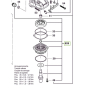 Bosch Flasque de Palier GWS18V-10P, GWS18V-10 (1619P17885)