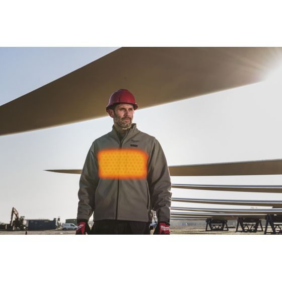 Milwaukee Veste chauffante Gris Homme M12 HJGR6-0 (S/M/L/XL/XXL)