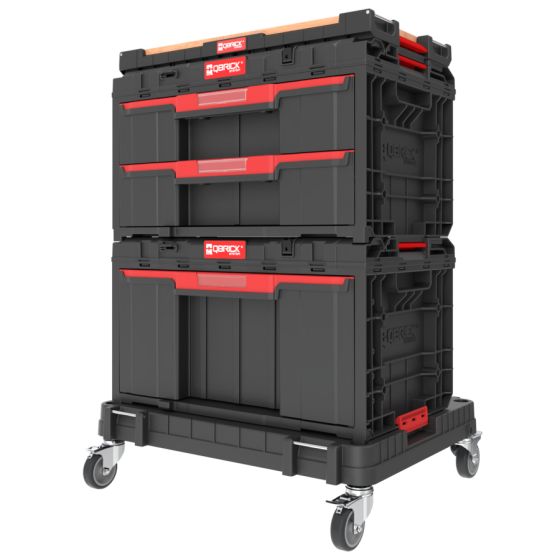 Qbrick System ONE Servante mobile avec coffret à outils (SET N° 6)