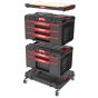 Qbrick System ONE Servante mobile avec coffret à outils (SET N° 4)