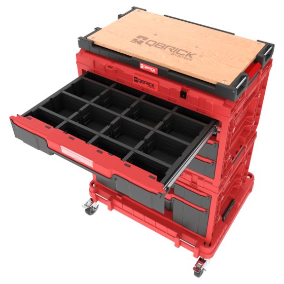 Qbrick System ONE Servante mobile avec coffret à outils (SET N° 5)